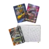 Agenda de notas con caucho Autos X 12 unidades