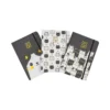 Agenda de notas con caucho gatos X 12 unidades