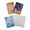 Agenda de notas con caucho astronautas X 12 unidades