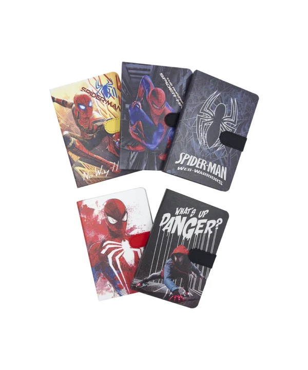 Agenda de notas con broche Superhéroe