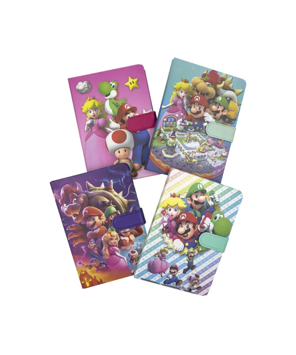 Agenda de notas con broche Mario B