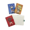 Agenda de notas con broche héroes X 12 unidades