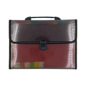 Folder negro carta 12 bolsillos X Unidad