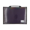 Folder negro carta 12 bolsillos X Unidad