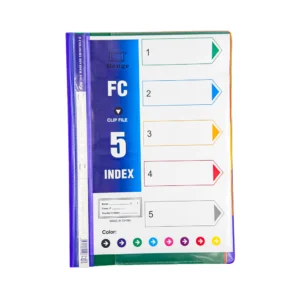 Hojas índice X 12 unidades