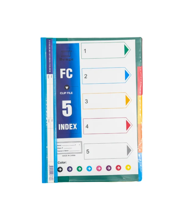 Hojas índice X 12 unidades