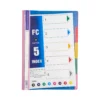 Hojas índice X 12 unidades