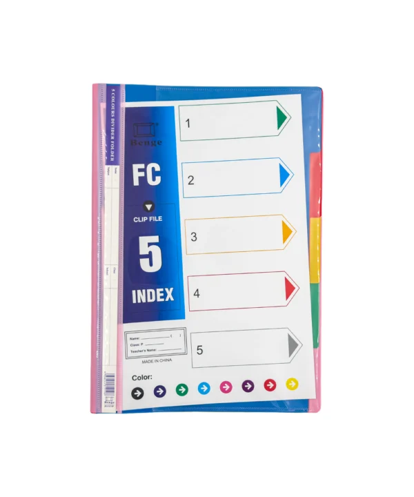 Hojas índice X 12 unidades