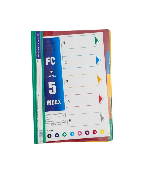 Hojas índice X 12 unidades