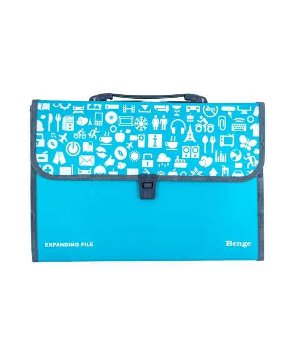 Folder oficio 12 bolsillos X Unidad