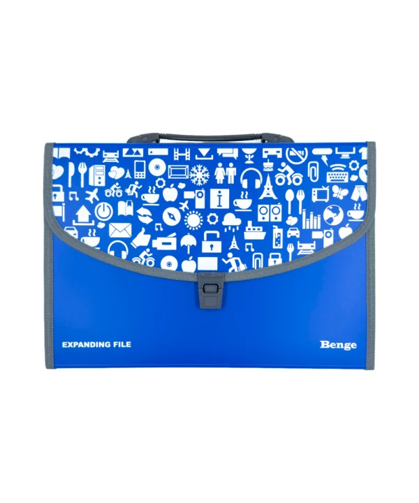 Folder oficio 12 bolsillos X Unidad