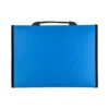 Folder negro tapa color Carta 12 bolsillos X Unidad