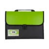 Folder negro tapa color Carta 12 bolsillos X Unidad