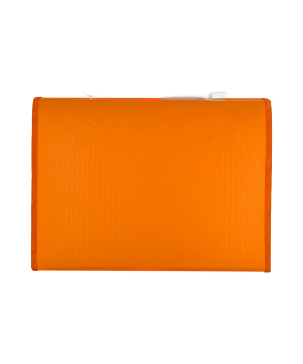 Folder blanco tapa color Carta 13 bolsillos X Unidad
