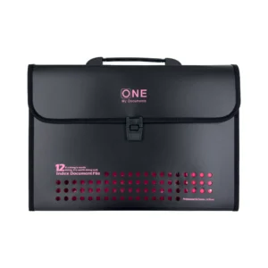 Folder negro color interno X Unidad