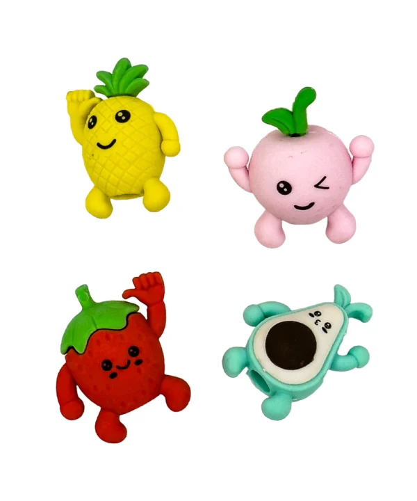 Borrador frutas X 36 unidades