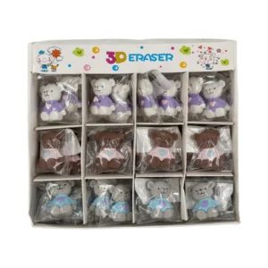 Borrador oso peluche X 48 unidades