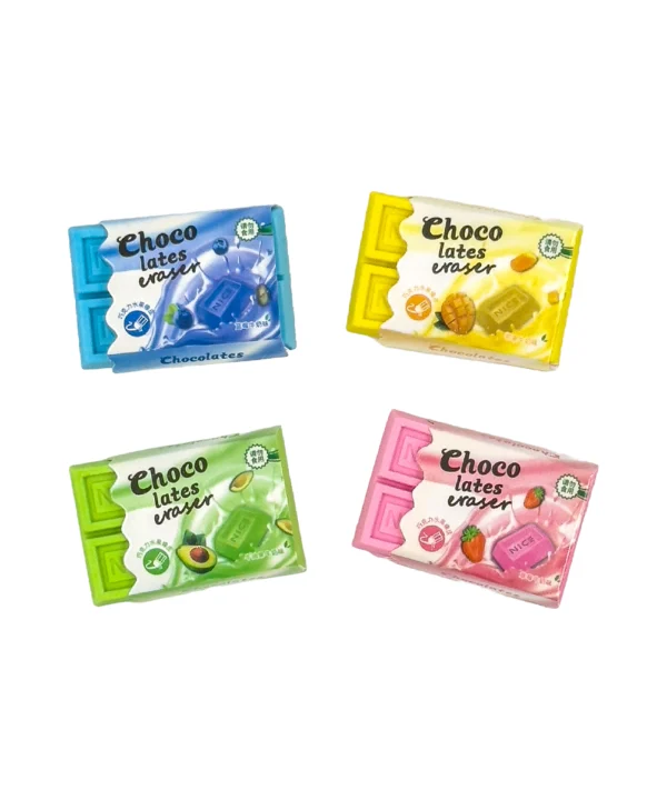 Borrador barra chocolate X 48 unidades