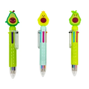 HLL016-5_2 Bolígrafos de aguacate de 6 minas