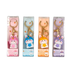 J8101_2 Sacapuntas llavero conejo