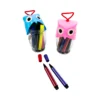Set X 6 plumones Búho