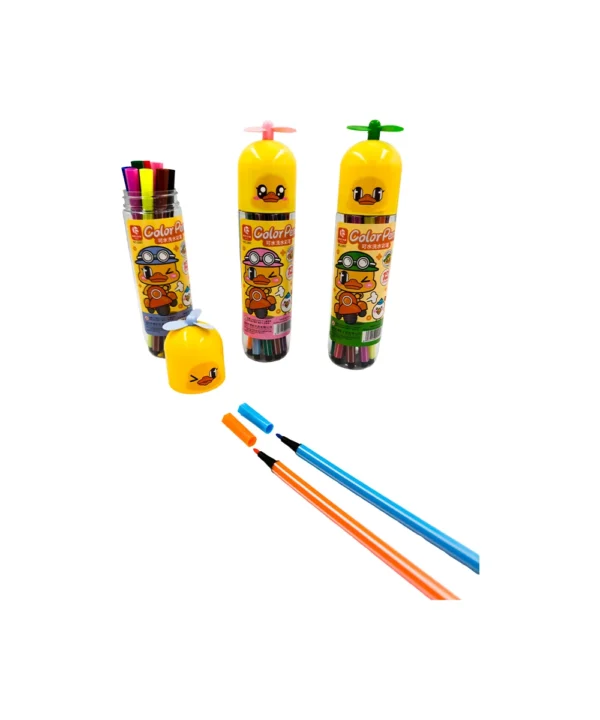 Set X 12 Plumones patos