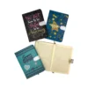 Agenda de notas con broche variadas X 12 unidades