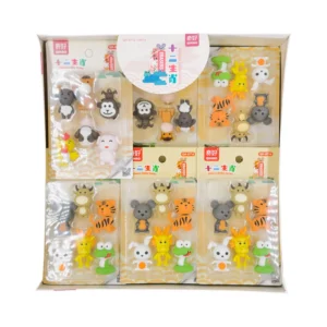Caja X 24 borradores animales