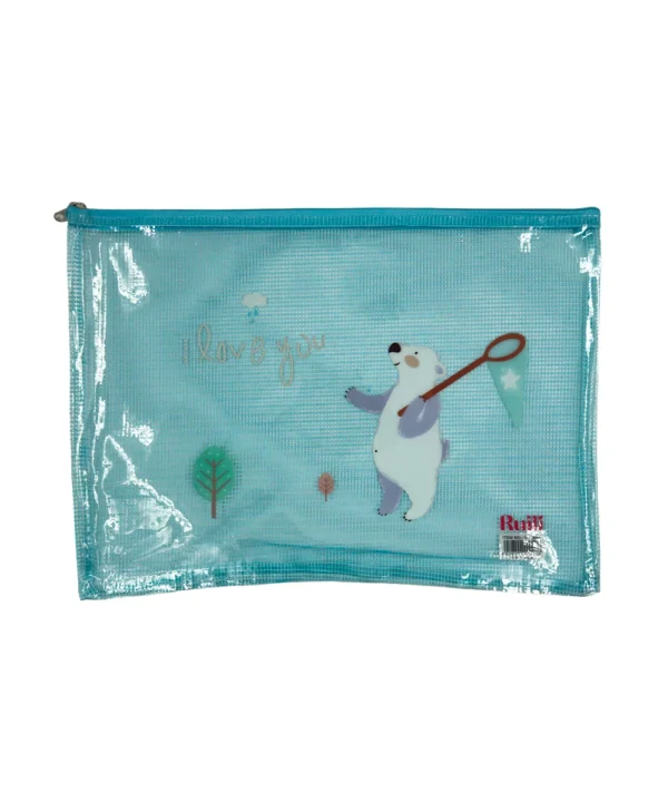 Sobre plástico A4 tipo Ziploc X 12 unidades