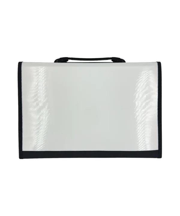Folder con transparencia Oficio 12 bolsillos X Unidad