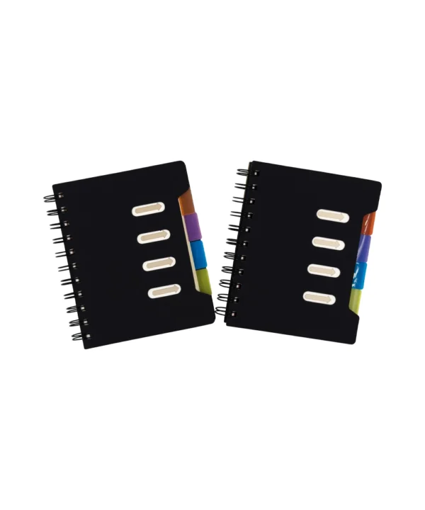 Cuaderno pequeño con separador