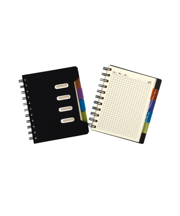 Cuaderno pequeño con separador