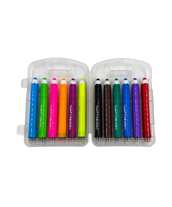Marcador con sello Set x 12