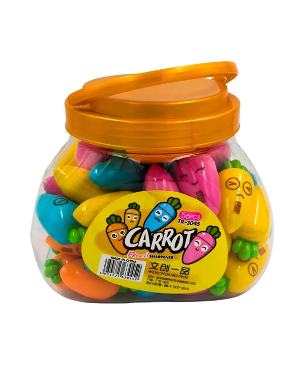 Sacapuntas zanahoria X 56 unidades