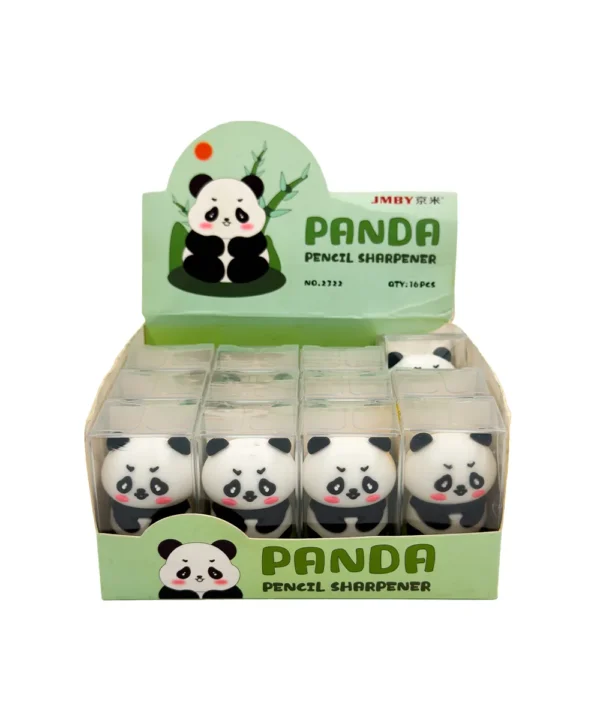 Sacapuntas oso panda caja X 16 unidades
