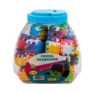 Sacapuntas cubo armable X 40 unidades