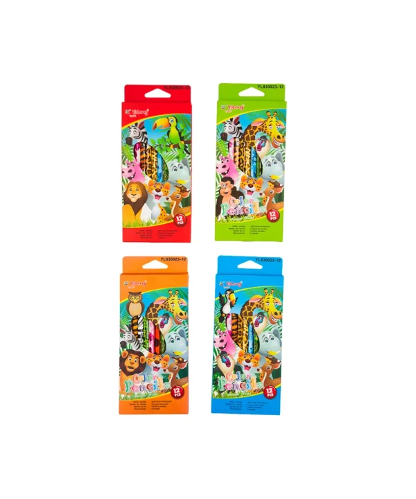 Set X 12 colores zoológico