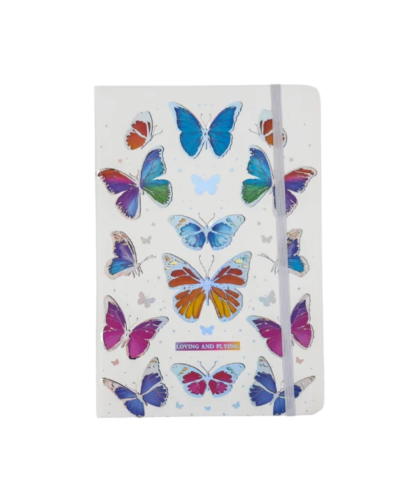 Agenda de notas mariposas X 12 unidades