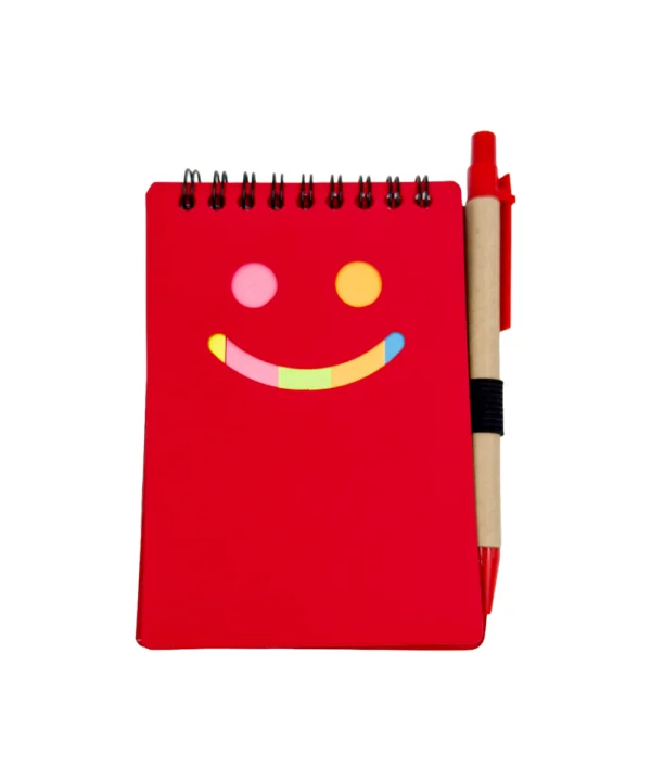 Agenda con notas adhesivas X unidad