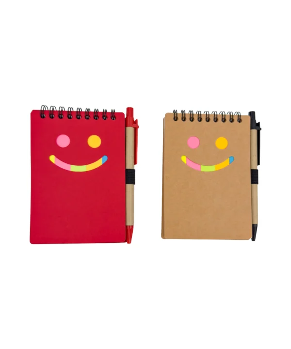 Agenda con notas adhesivas X unidad