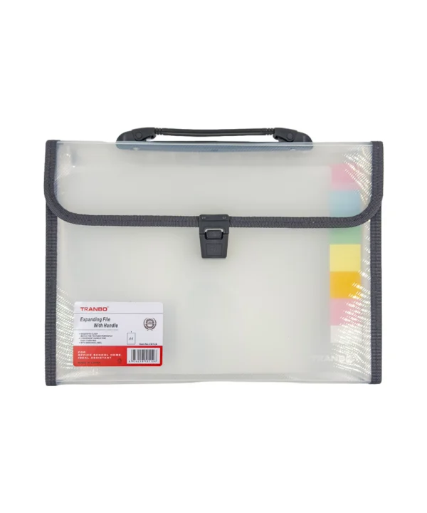 Folder traslucido carta 13 bolsillos X Unidad
