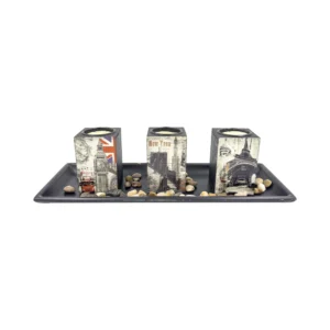 Velas led paises Set X3