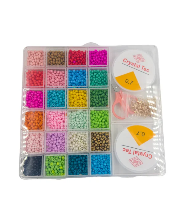 Kit bisutería para pulseras cuadrado X set