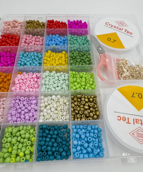 Kit bisutería para pulseras cuadrado X set