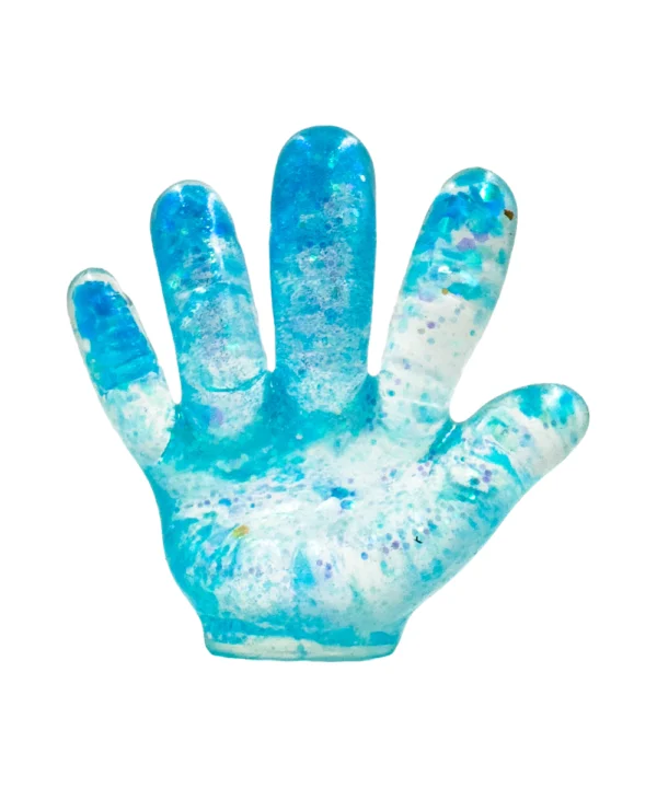 Muñeco goma antiestrés mano X 12 unidades