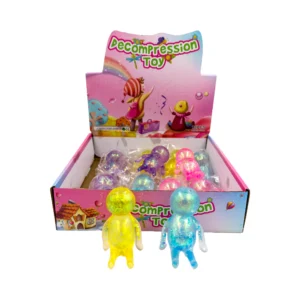 Muñeco goma antiestrés X 12 unidades