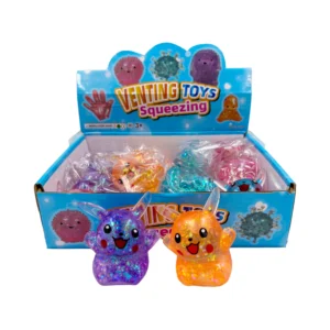 Muñeco goma antiestrés X 12 unidades
