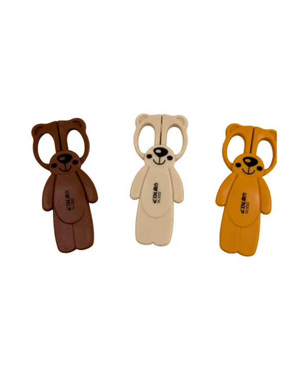 Tijeras para niños de osos X unidad