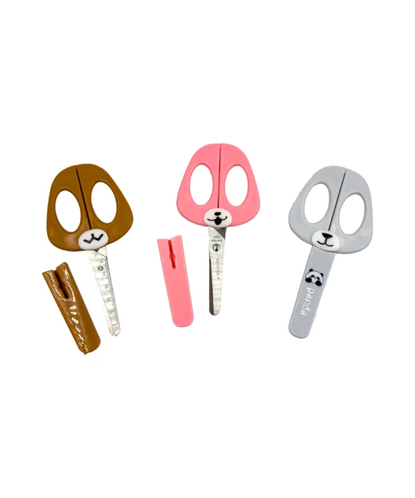 Tijeras para niños animales X unidad