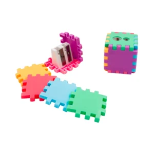 Sacapuntas doble cubo armable X 48 unidades